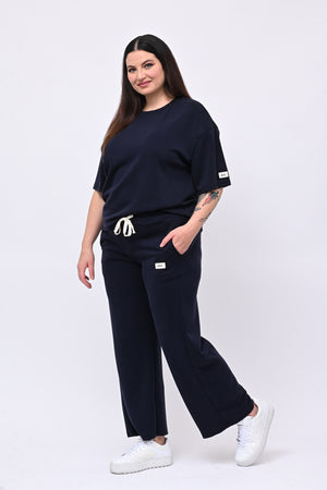 Tuta neoprene basic - Blu