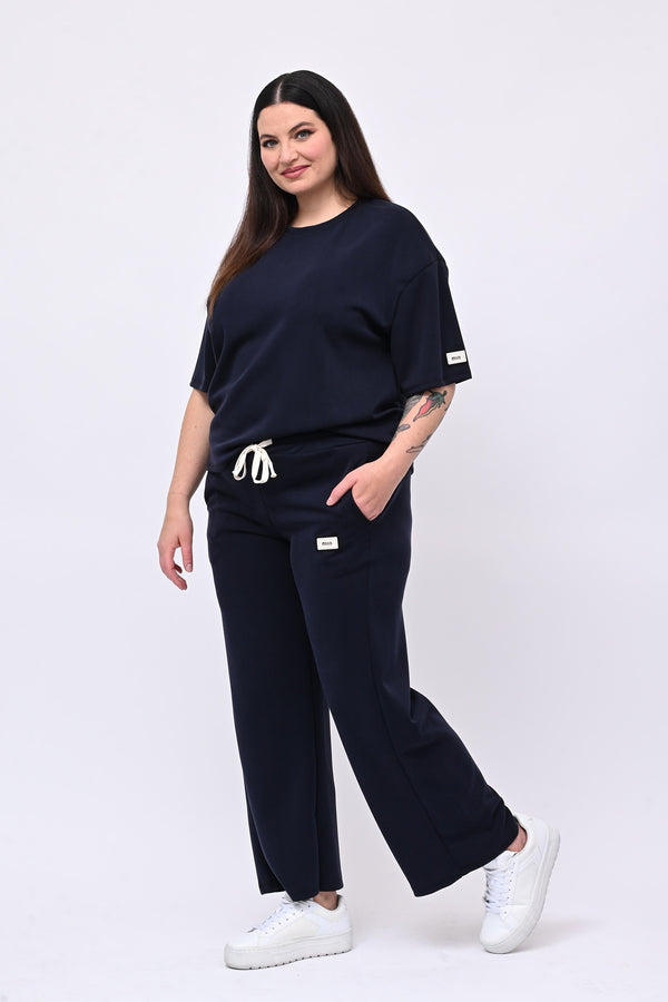 Tuta neoprene basic - Blu