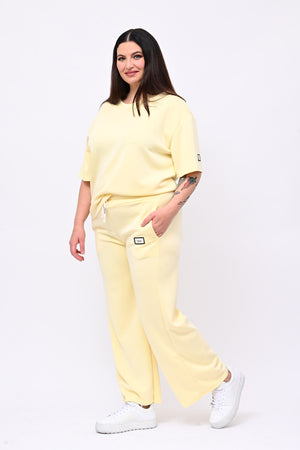 Tuta neoprene basic - Giallo