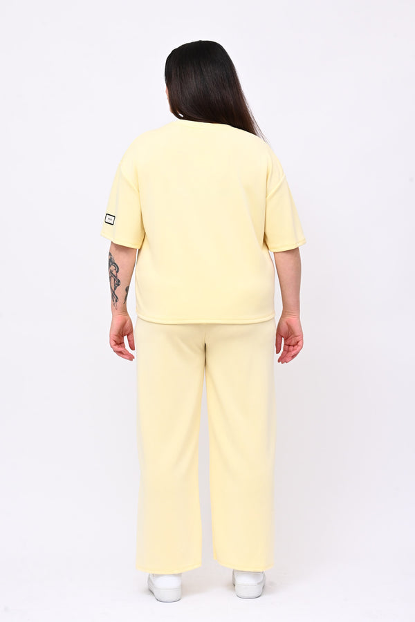 Tuta neoprene basic - Giallo