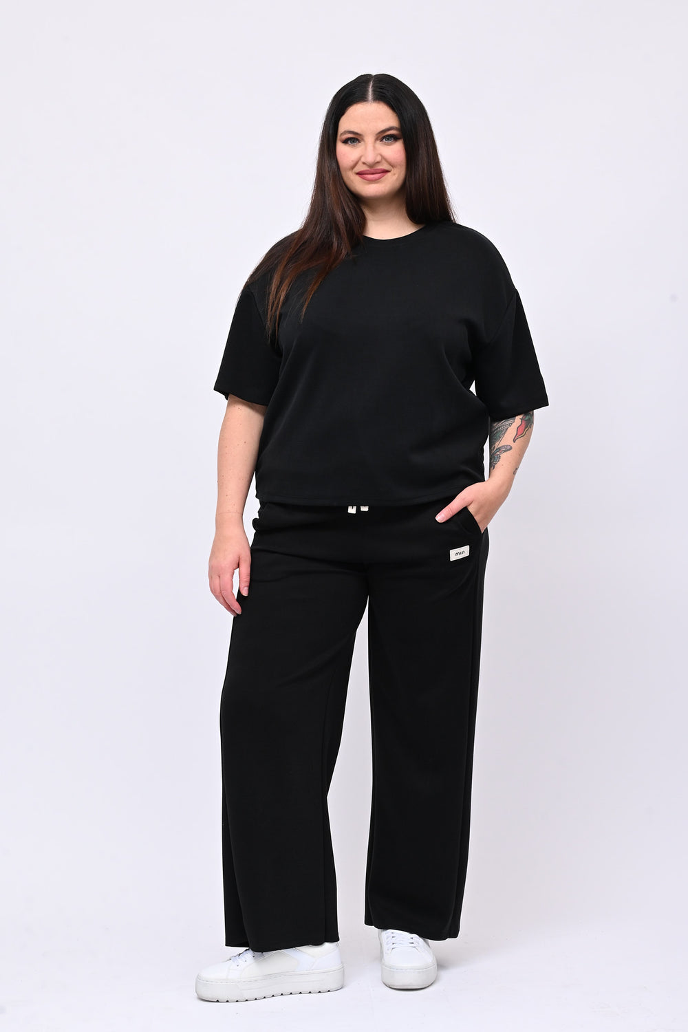 Tuta neoprene basic - Nero