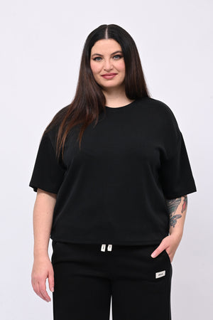 Tuta neoprene basic - Nero