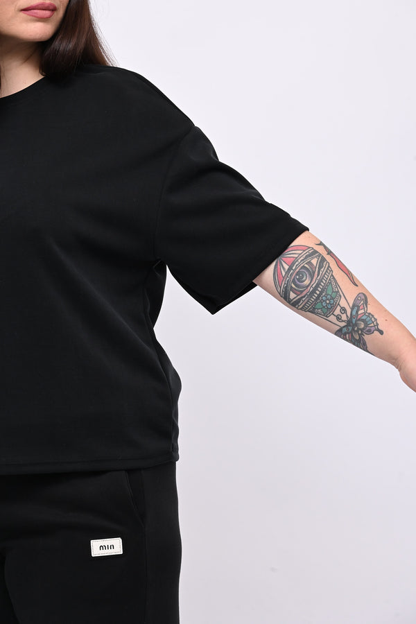 Tuta neoprene basic - Nero