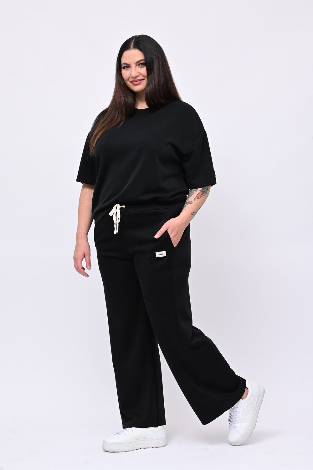 Tuta neoprene basic - Nero