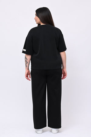 Tuta neoprene basic - Nero