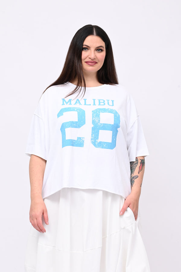 Felpa MALIBU 28 - Bianco