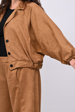 Completo dainetto elastico - Miele