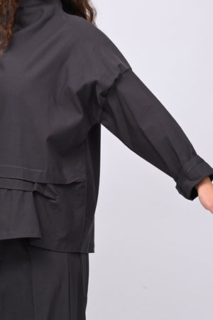 Maglia bengalina cuciture - Piombo