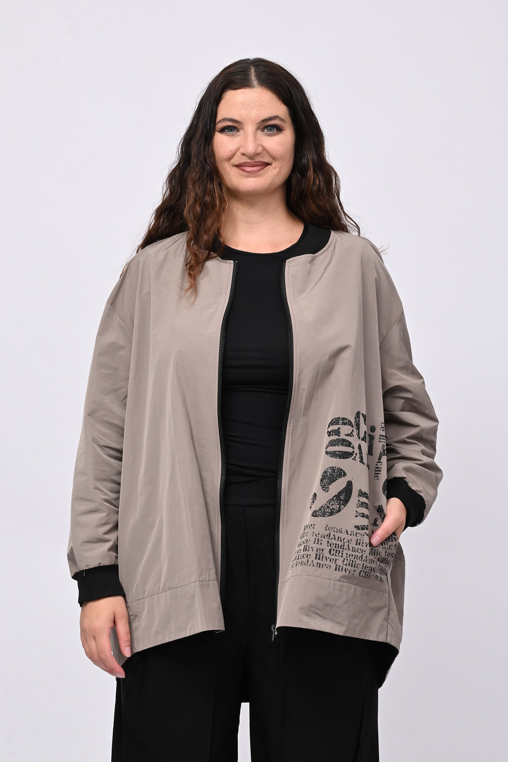 Bomber tecnico bicolor - Fango