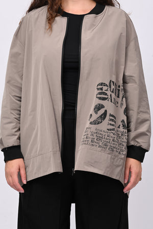 Bomber tecnico bicolor - Fango