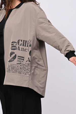 Bomber tecnico bicolor - Fango