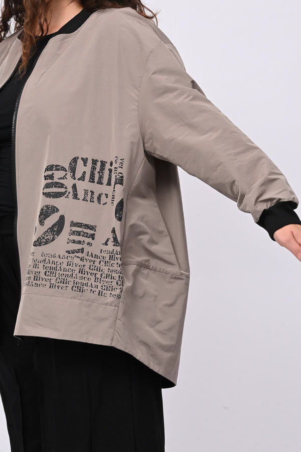 Bomber tecnico bicolor - Fango