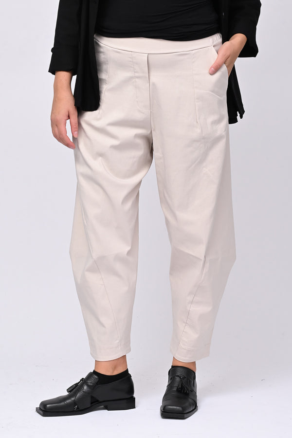 Pantacrop bengalina cuciture - Gesso