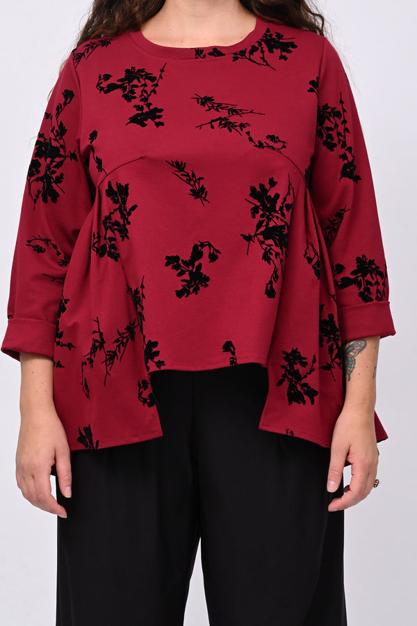Maglia devorè pieghe - India