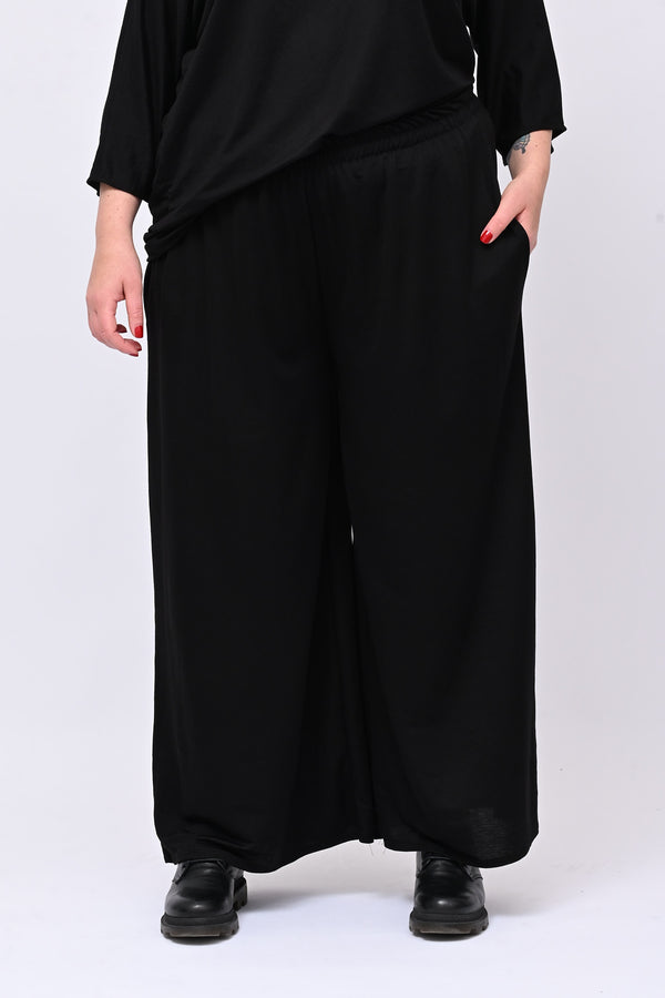 Completo over viscosa - Nero