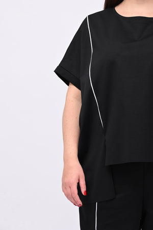 Completo righina - Nero