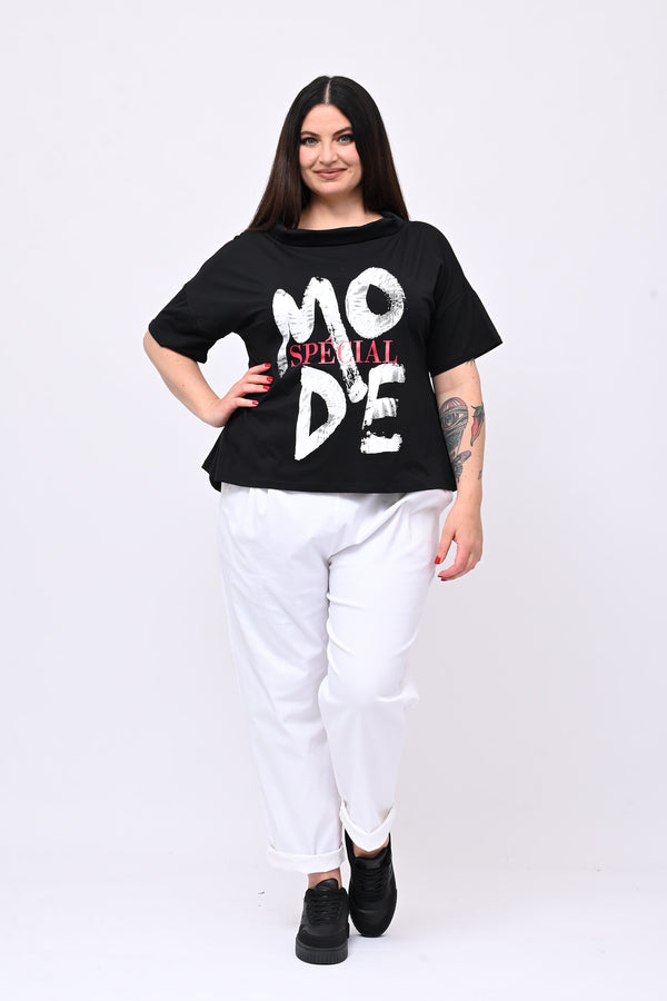 T-shirt MODE SPECIAL - Nero