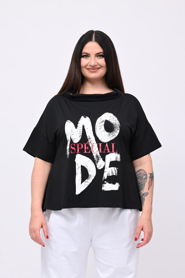 T-shirt MODE SPECIAL - Nero