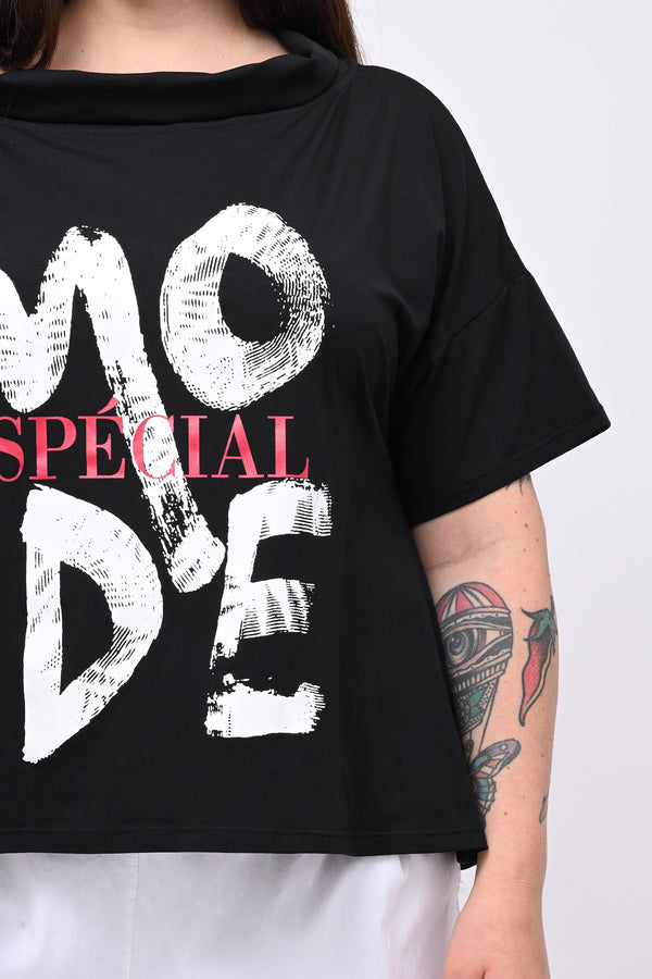 T-shirt MODE SPECIAL - Nero