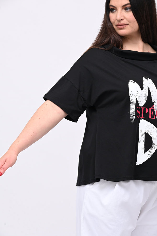 T-shirt MODE SPECIAL - Nero