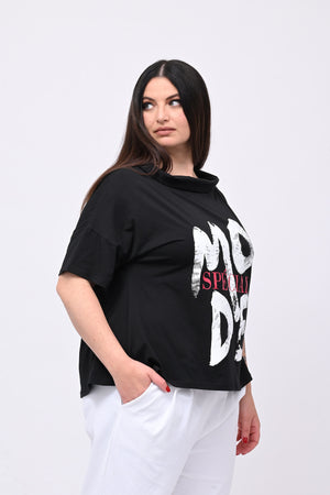 T-shirt MODE SPECIAL - Nero
