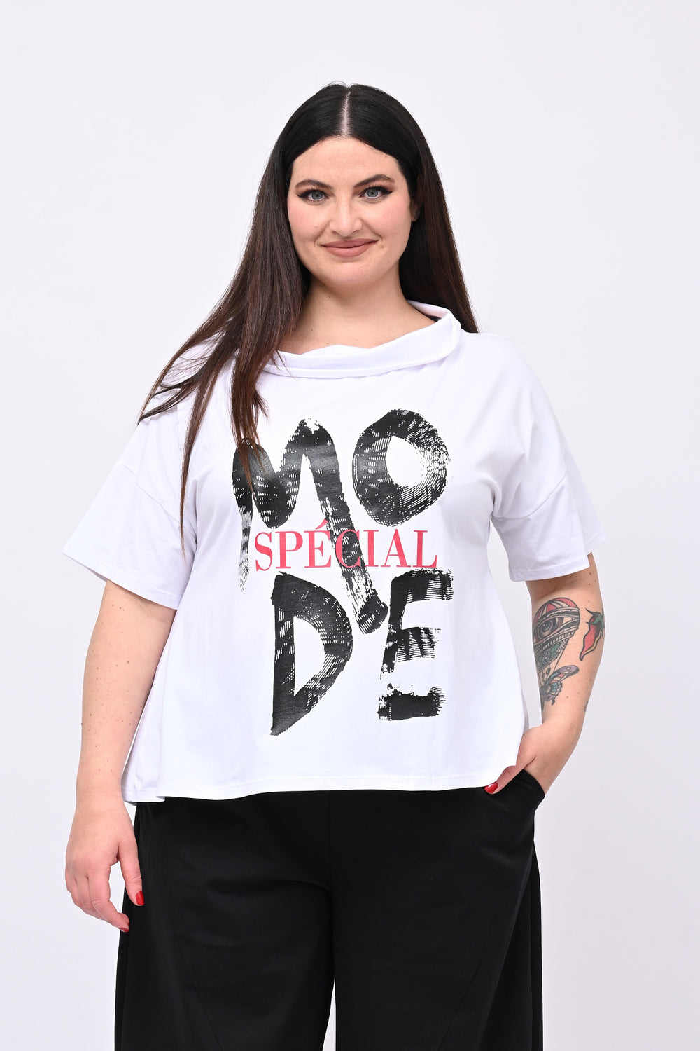 T-shirt MODE SPECIAL - Bianco