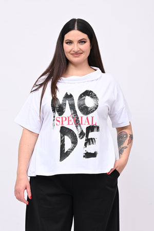 T-shirt MODE SPECIAL - Bianco
