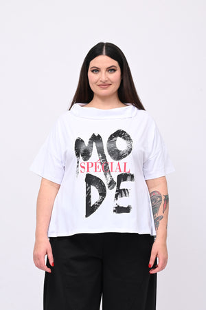 T-shirt MODE SPECIAL - Bianco