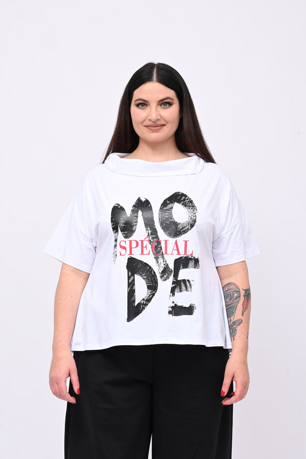 T-shirt MODE SPECIAL - Bianco