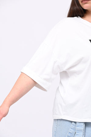 T-shirt scatola AMORE - Bianco