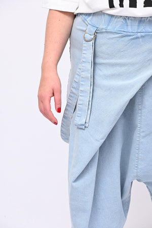 Jeans cavallo basso cinta - Jeans chiaro