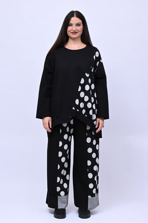 Completo pois e taschina - Nero