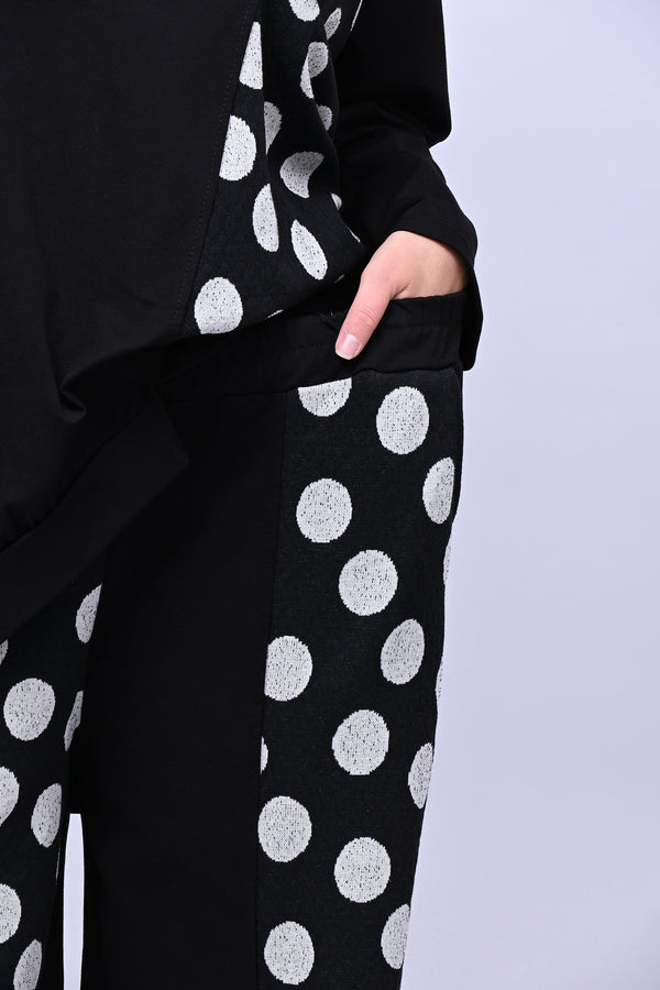 Completo pois e taschina - Nero