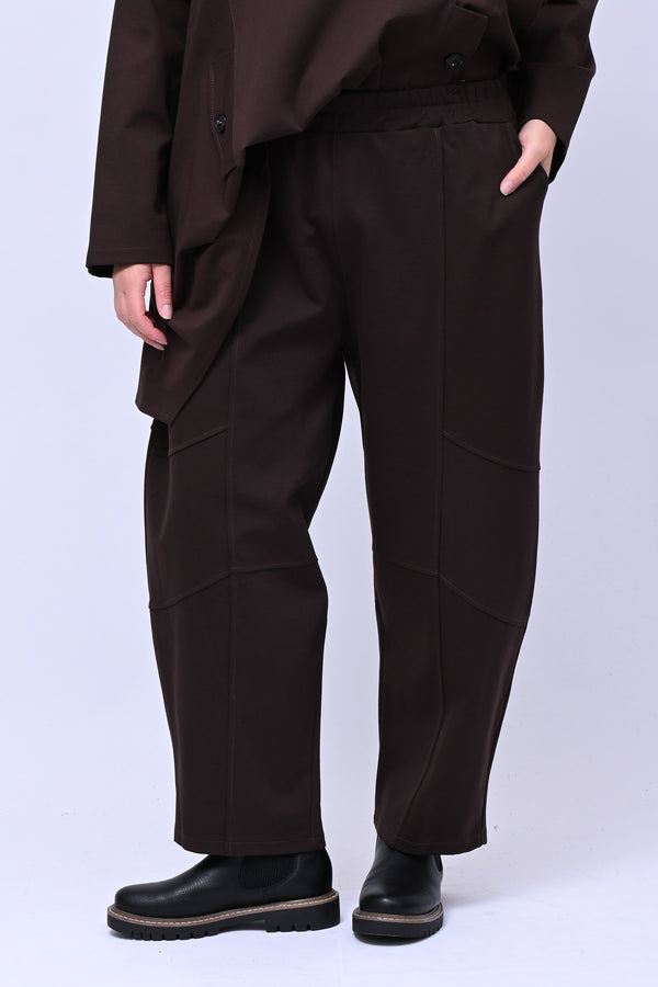 Completo maglia svasata - Moro