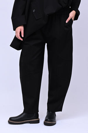 Completo maglia svasata - Nero