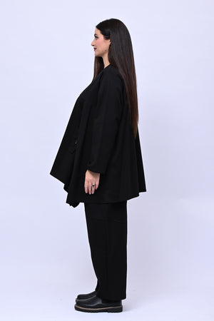 Completo maglia svasata - Nero
