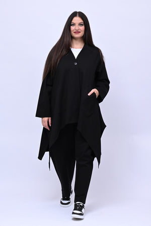 Completo giacca punte - Nero
