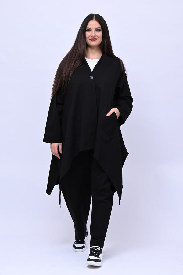 Completo giacca punte - Nero