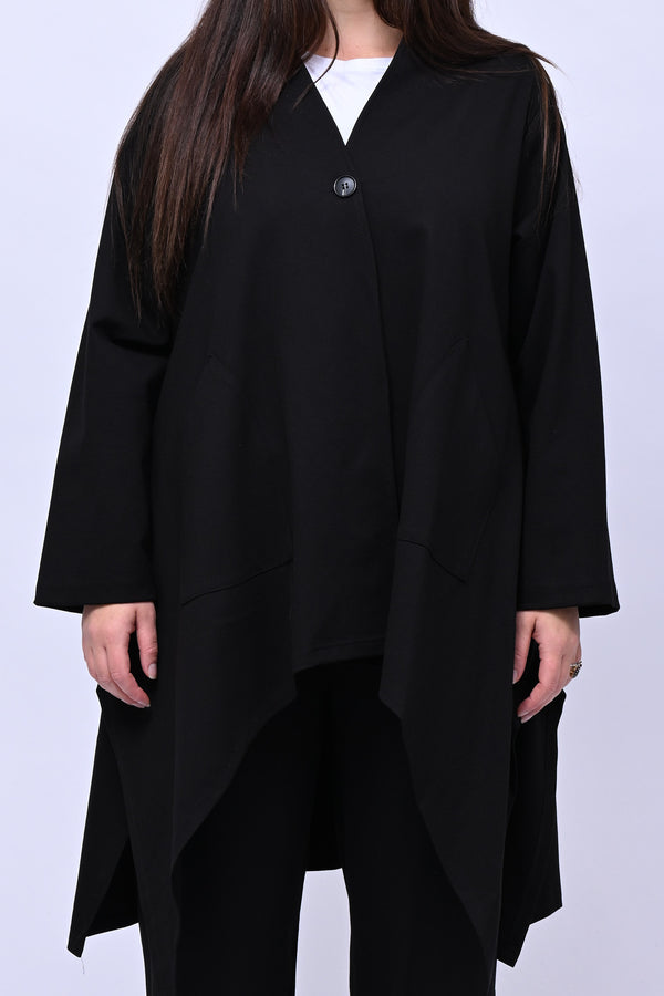 Completo giacca punte - Nero