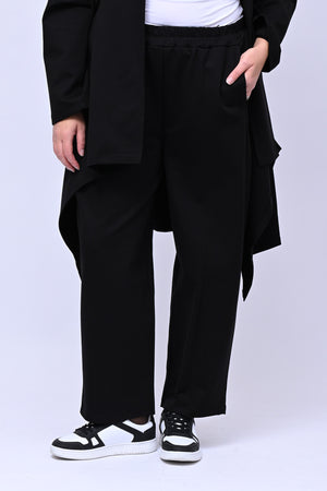 Completo giacca punte - Nero