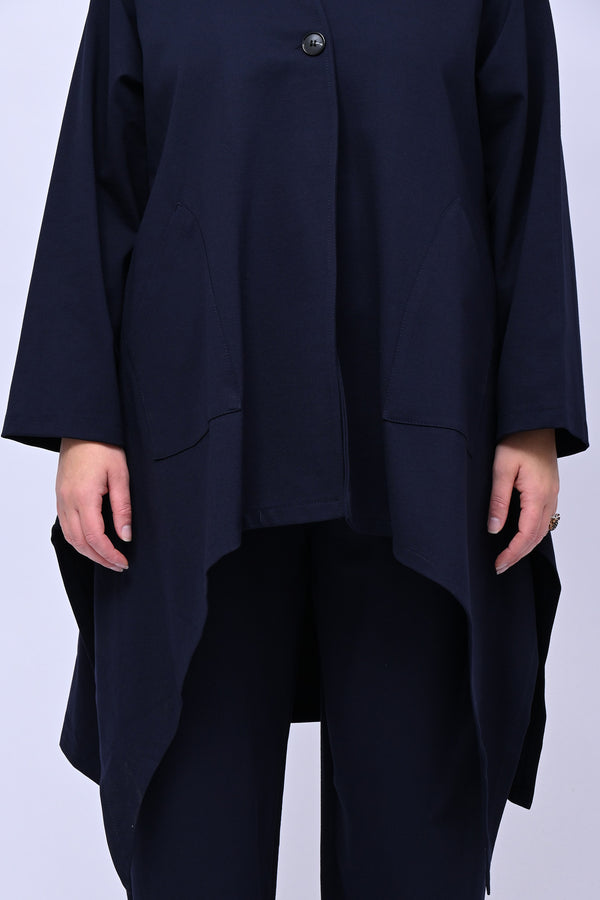 Completo giacca punte - Blu