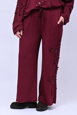 Completo stella strass - Vino