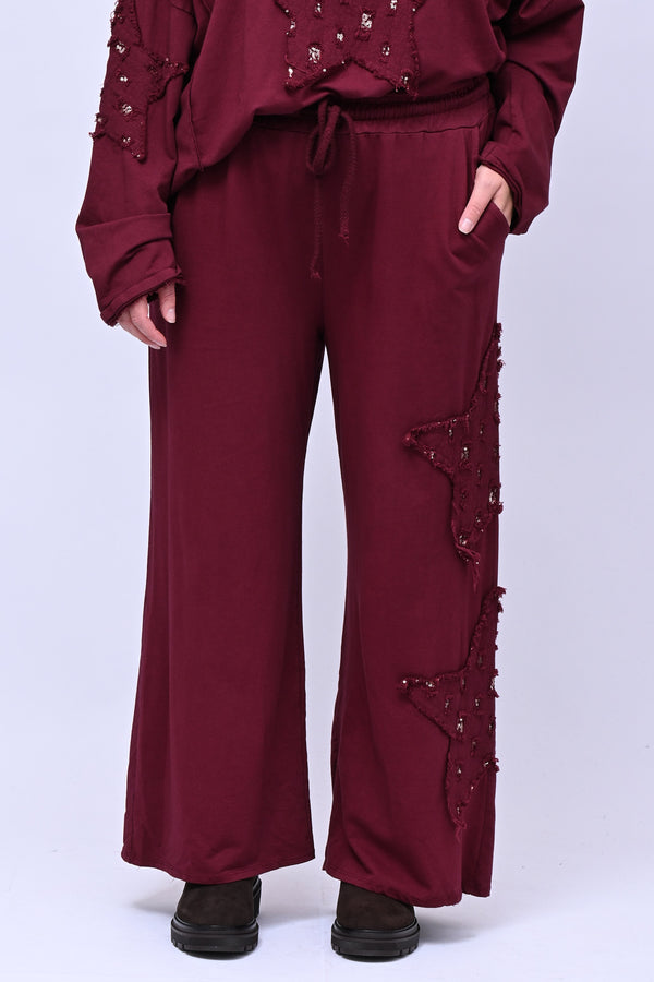 Completo stella strass - Vino