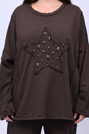 Completo stella strass - Moro