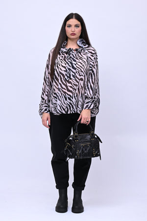 It girl bag martellata - NERO