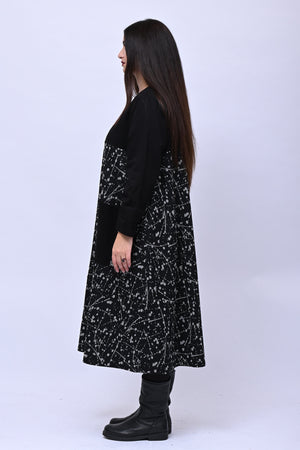 Abito vernice zip - Greige