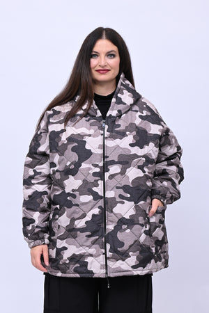 Piumino over camouflage - Militare