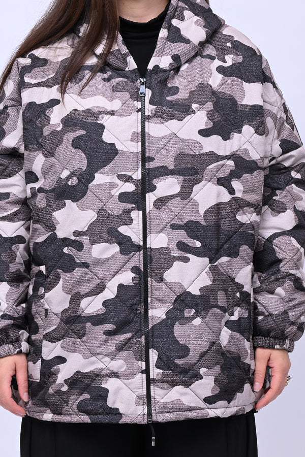 Piumino over camouflage - Militare