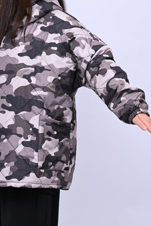 Piumino over camouflage - Militare