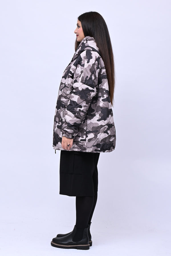 Piumino over camouflage - Militare